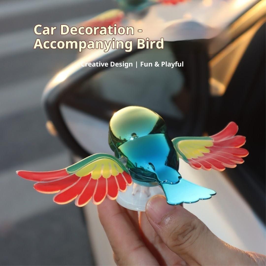 Flying Bird Car & Bike Decoration with Flapping Wings
