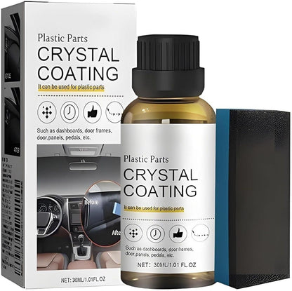 Tekvaro™ Crystal Coat – Ultimate Dashboard & Interior Restorer