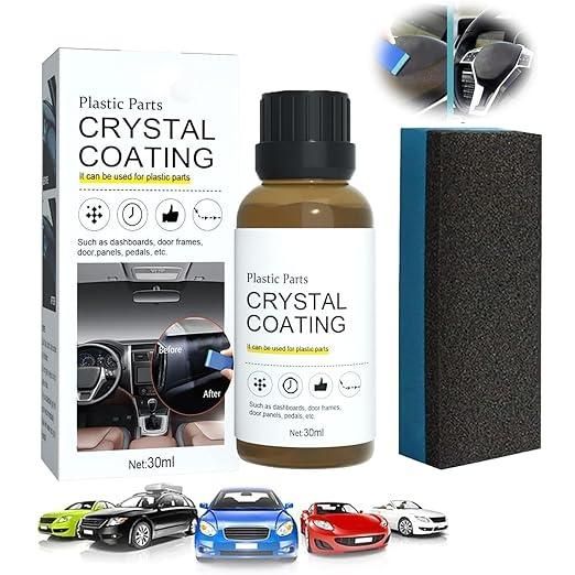 Tekvaro™ Crystal Coat – Ultimate Dashboard & Interior Restorer