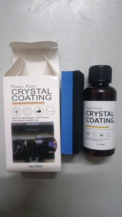 Tekvaro™ Crystal Coat – Ultimate Dashboard & Interior Restorer