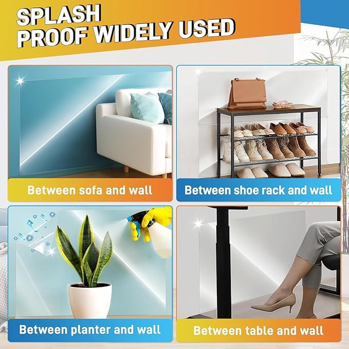 Transparent Electrostatic Wall Protection Film Buy 1 Get 1 Free